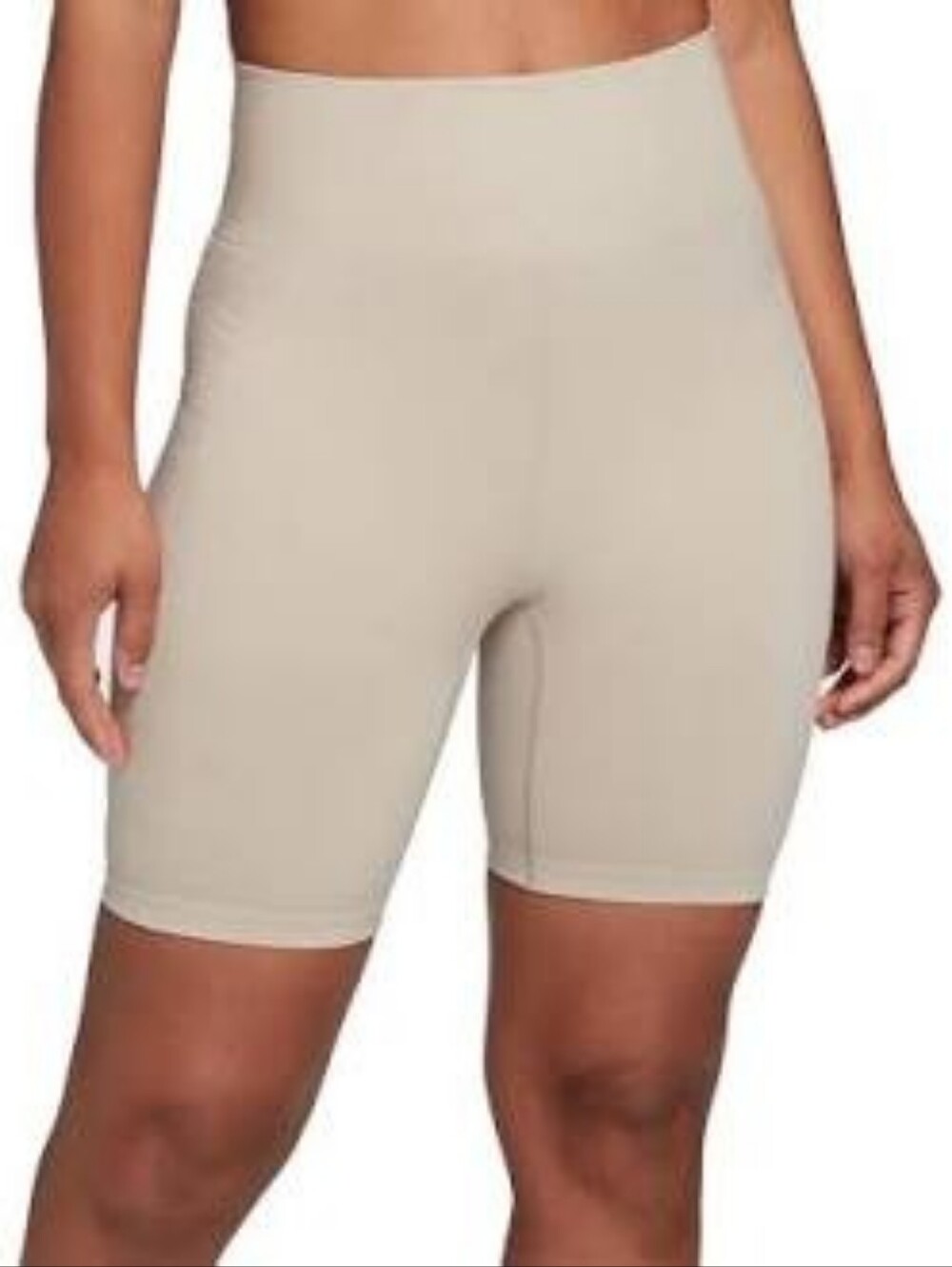 DSG NWT Performance High Rise Seamless Bike Short in Concrete Taupe sz MEDIUM